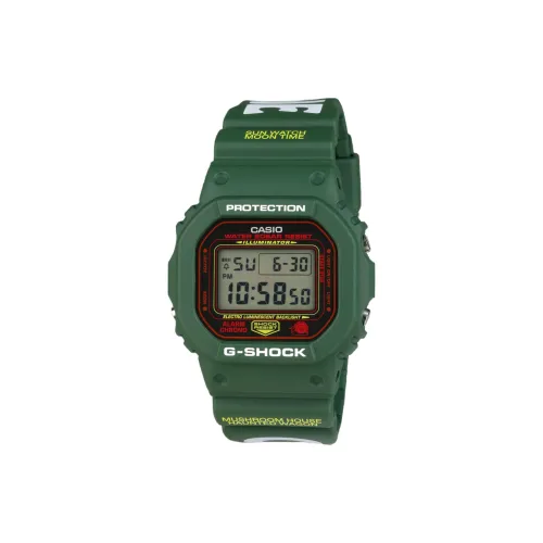 CASIO 5600 Collection Кварцевый механизм Смольный ремешок Часы Мужские Циферблат Серый