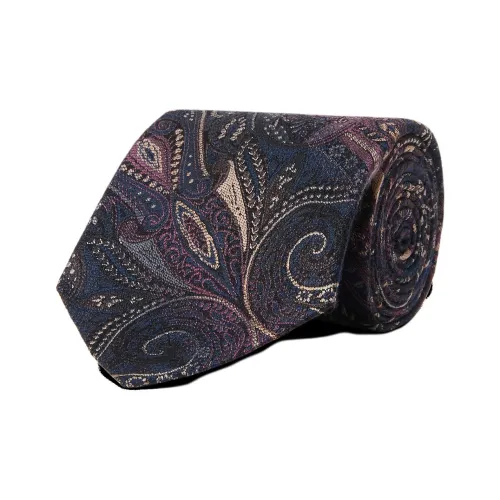 Ralph Lauren Тутовый шелк Галстуки Мужской Темно-синий