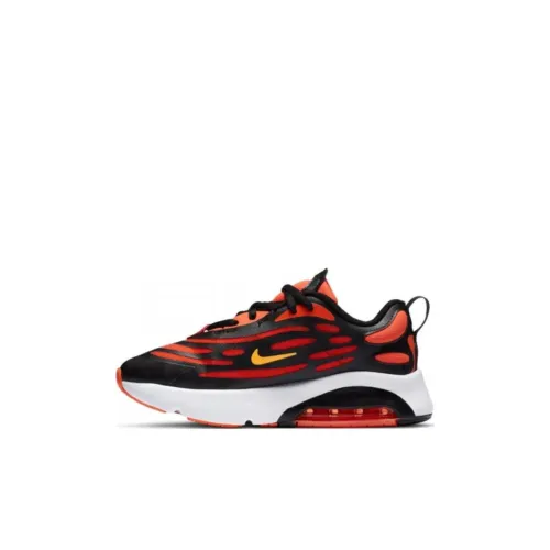 Nike Air Max Exosense Abrasion Resistant Низкий Топ Детская Беговая Обувь Оранжевый Черный Малыш