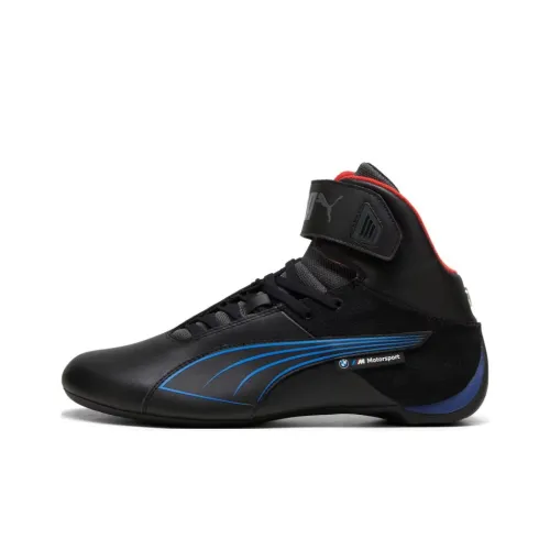 PUMA BMW M Motorsport Амортизация Износостойкие Высокие Кроссовки для тренировок Унисекс Черный