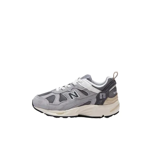 New Balance NB 878 Low Топ Детские беговые кроссовки Серый Children Aged 3-7 лет