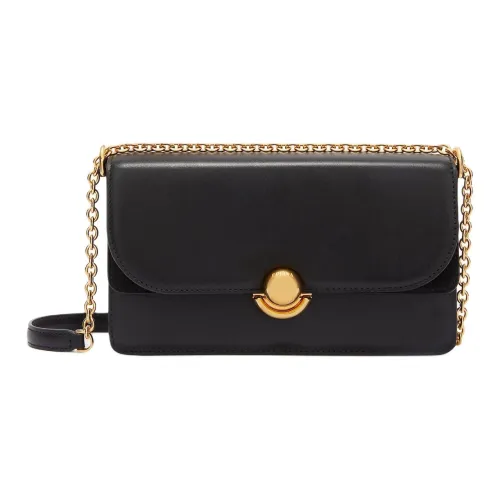 Furla Телячья кожа с замшей сумка через плечо маленькая женская черная