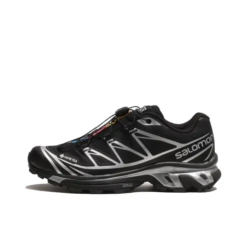 Salomon Collaboration XT 6 Уличная обувь Низкий топ Черный Серебряный Унисекс