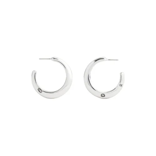 COACH CUBIC Серьги с цирконием Унисекс Серебряный