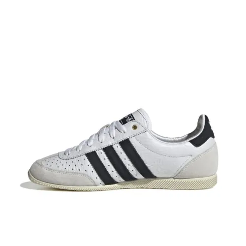 Adidas Originals Япония Slip Resistant Abrasion Resistant Низкий Топ Скейтборд Кроссовки Унисекс Белый Черный
