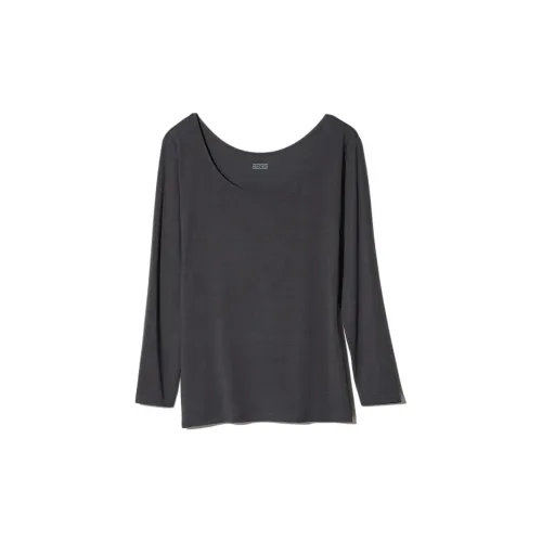 UNIQLO Термический топ женский темно-серый