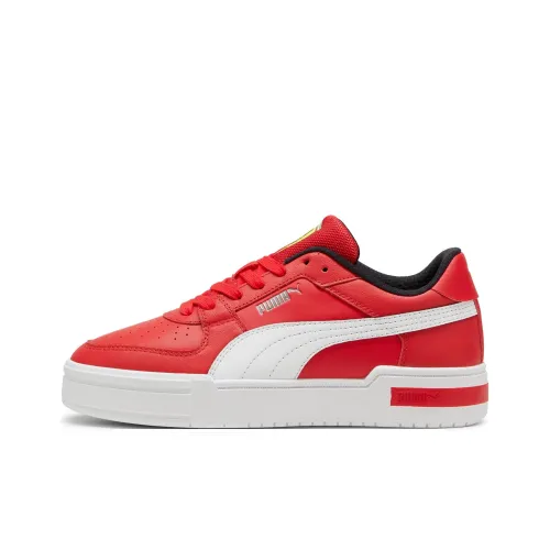 PUMA Scuderia Ferrari Low Топ Скейтборд Кроссовки Унисекс Красный