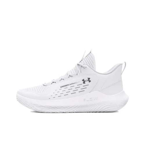 Under Armour Flow Breakthru Баскетбольные кроссовки Низкие Топ Белый Женский