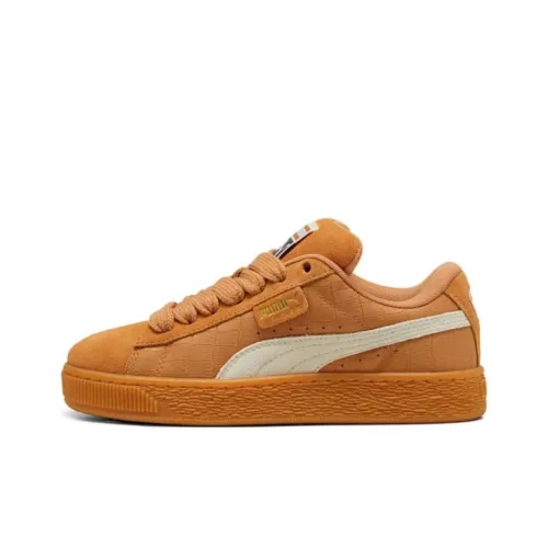 PUMA Suede XL Series Скейтборд Кроссовки Низкие Коричневые Женские