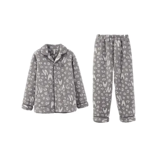 Aannsfam Twilight Gray Men's Pajama Sets