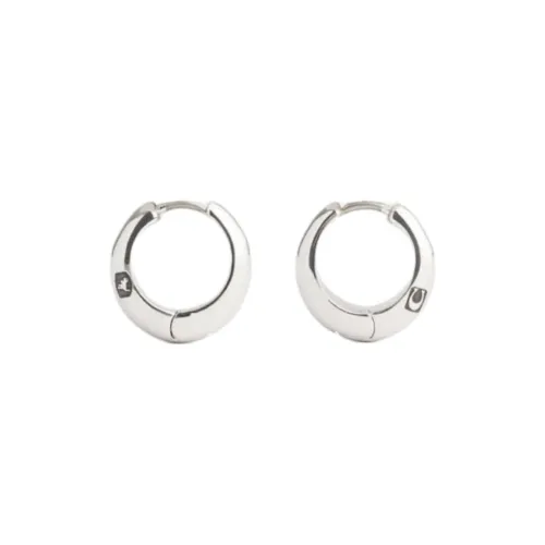 COACH CUBIC Циркон Серьги Женские Серебряные