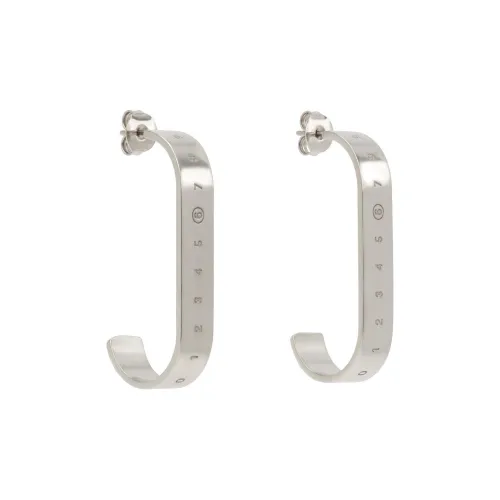 MM6 Maison Margiela Брассовые серьги Женские