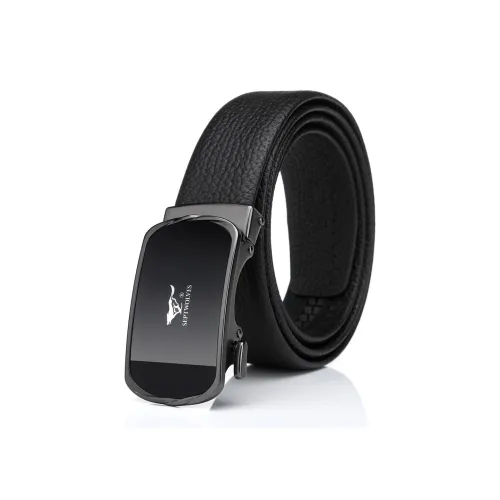 SEPTWOLVES Ремни из коровьей кожи Мужской 3,55CM