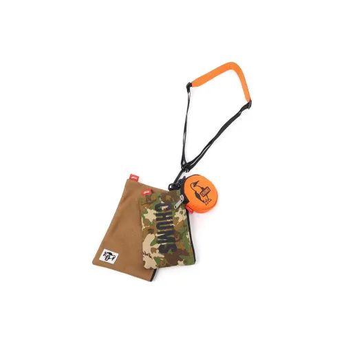 CHUMS Хлопок с Нейлоном Кошелек для монет Сумка через плечо Сумка на плечо Унисекс Камуфляж