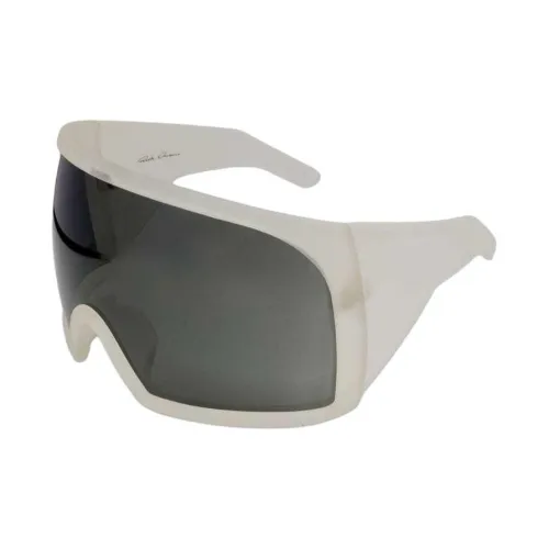 RICK OWENS совместный бренд RO Ацетат Нерегулярная форма Солнцезащитные очки Мужской Белый