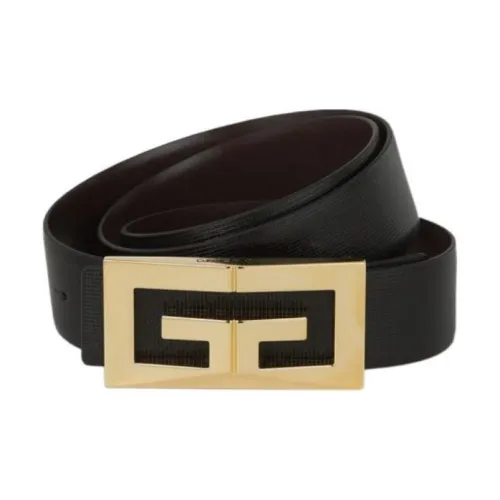 Givenchy Кожаные ремни Мужской Черный 3,5CM