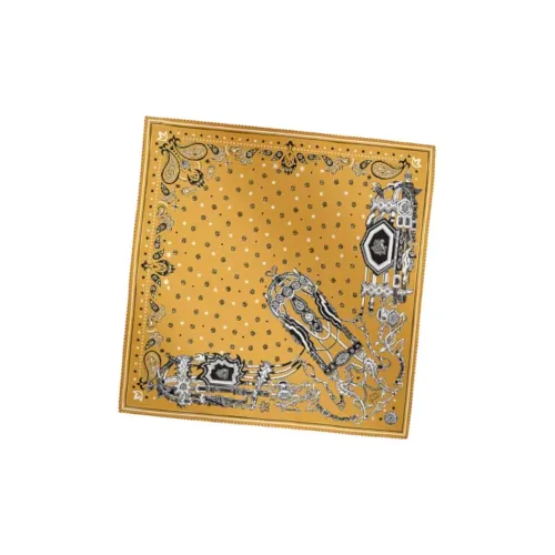 HERMES Шелковые шарфы для женщин многоцветные