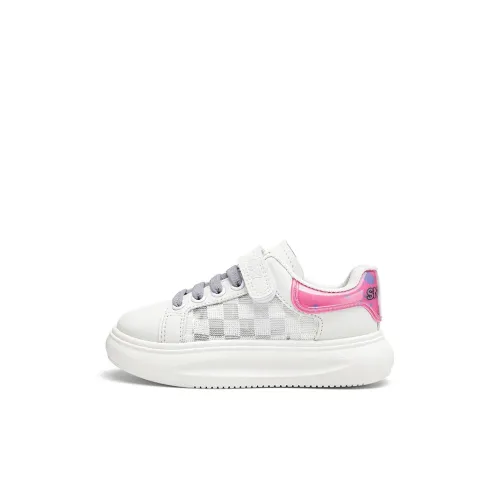 SNOOPY Cloud Wander Повседневная Детская Обувь Низкий Верх Белый Розовый Kids