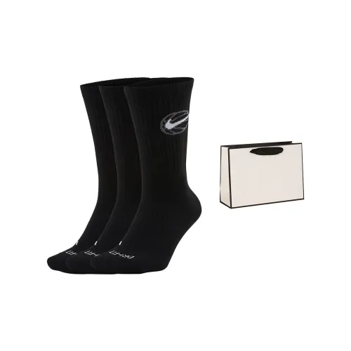Носки Nike Подарочная Коробка Унисекс 3 Пачки Черные