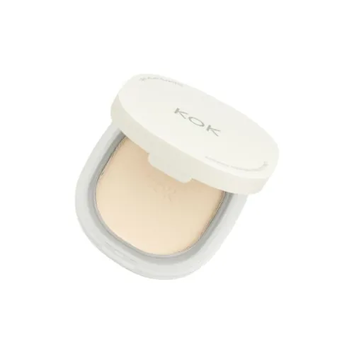 KOK Свет Флис с MINOR Недостатками Длинный Тривальный Пудра Без Кековой Осветляющий Тон Кожи Фиксация 8г
