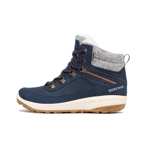 DECATHLON SH900 Термический Водонепроницаемый Короткий Снегобут Женские Темно-синий