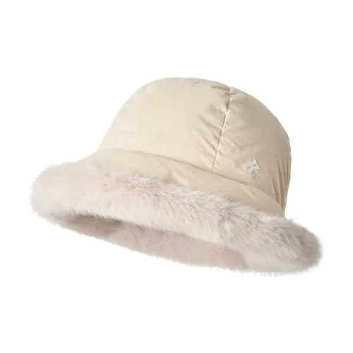 KENMONT Полиамид Белый гусиный пух Шляпы ведра Женские
