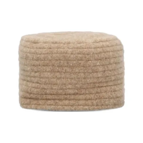 Loro Piana Шерсть Шапки и Кепки Женские Бежевые