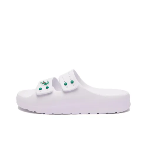 CLOT x LACOSTE Слипоны Мужские Белые