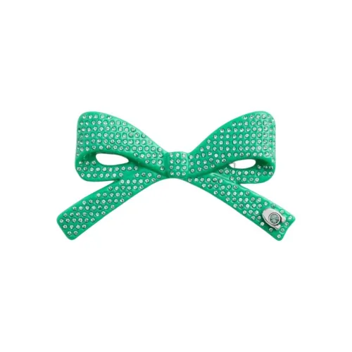 COACH Стальные заколки для волос женские зеленые