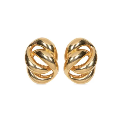 Jennifer Behr Brass Earrings Женские Золотой