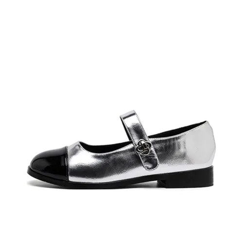 Daphne Грубый каблук Туфли Мэри Джейн Женские