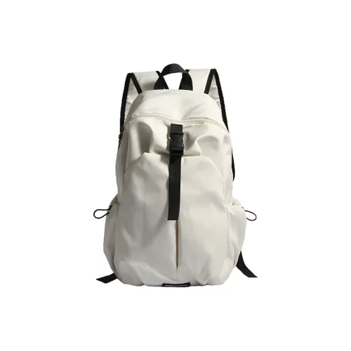 OURFUN Нейлон Рюкзак Унисекс Черный Белый