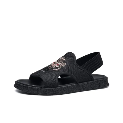 FAPAI Пляжные сандалии Мужской Черный