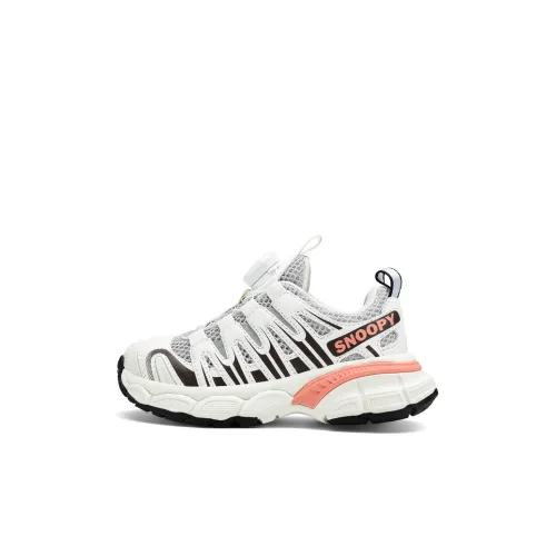 SNOOPY Детская повседневная обувь Low Top Бежевый Розовый Kids
