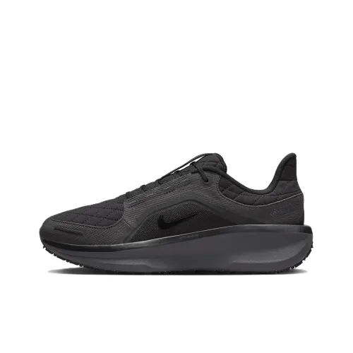 Nike Winflo 11 Беговые кроссовки Низкий Топ Черный Мужской