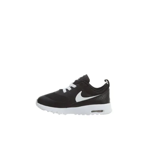 Nike Air Max THEA Low Топ Обувь для малышей Черный белый Infant And Toddler