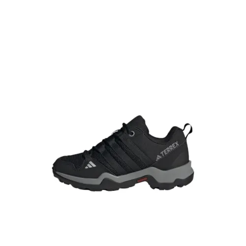 adidas Terrex Ax2r Slip-Resistant Низкий Топ Детская Туристическая Обувь Черная Детская