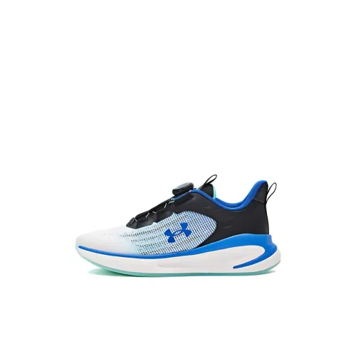 Under Armour Детские беговые кроссовки Low Топ Черный Синий Kids