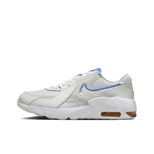Nike Air Max Excee Low Топ Детские беговые кроссовки Серый Белый Подростки