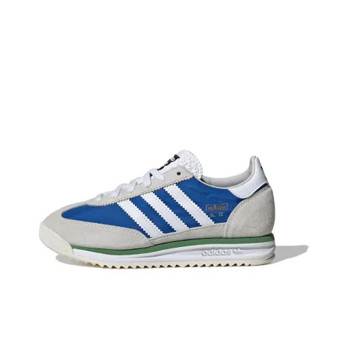 Adidas Originals SL 72 RS Устойчивый к истиранию низкий топ для детей Lifestyle Shoes Синий Белый Подростки