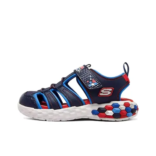 SKECHERS BOYS Детские Сандалии Синие Красные Подростки