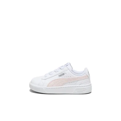 PUMA Vicky V3 Low Топ Обувь для малышей Белый Розовый Infant и Toddler