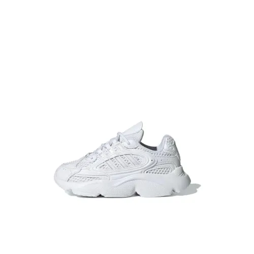 Adidas Originals Ozmillen Slip-resistant Abrasion-resistant Kids Lifestyle Shoes White Kids Adidas Originals Ozmillen Slip-resistant Abrasion-resistant Детские повседневные туфли Белый Детский