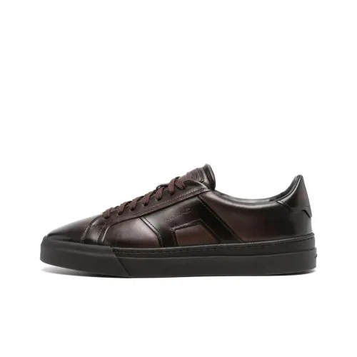 Santoni Скейтборд Кроссовки Низкие Коричневые Мужские