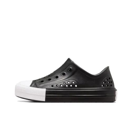 Converse Chuck Taylor All Star Детские сандалии Черно-белая панда Школьный возраст