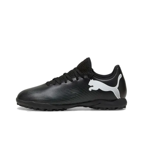 PUMA FUTURE 7 PLAY Детская футбольная обувь Низкий топ Черный Школьный возраст