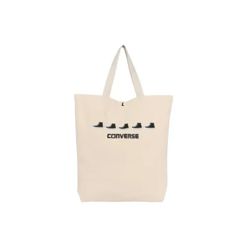 Конверс Полиэстер Тоут Сумка Сумка для покупок Сумка Женская Айвори Белый