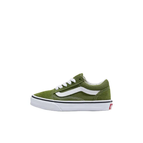 Vans Old Skool Collection Детские Скейтбординги Низкие Топы Garlic Aioli Kids