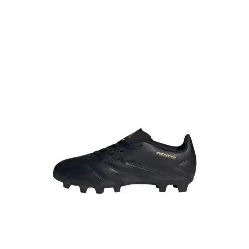 Adidas Predator CLUB Slip-resistant Abrasion-resistant Lightweight Low Top Детская футбольная обувь Черная Детская