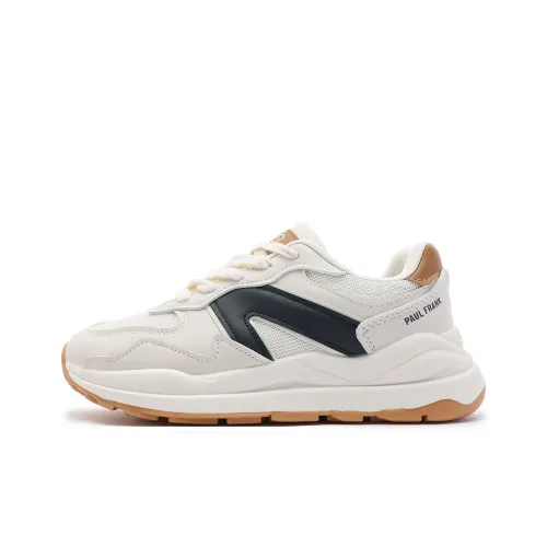 PAUL FRANK Дышащий Низкий Топ Повседневная Обувь Женская Бежевая Синяя